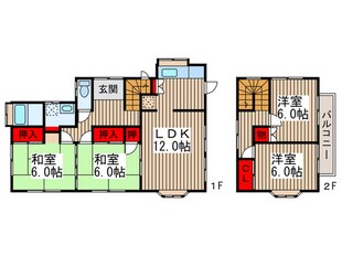 鈴木邸の物件間取画像